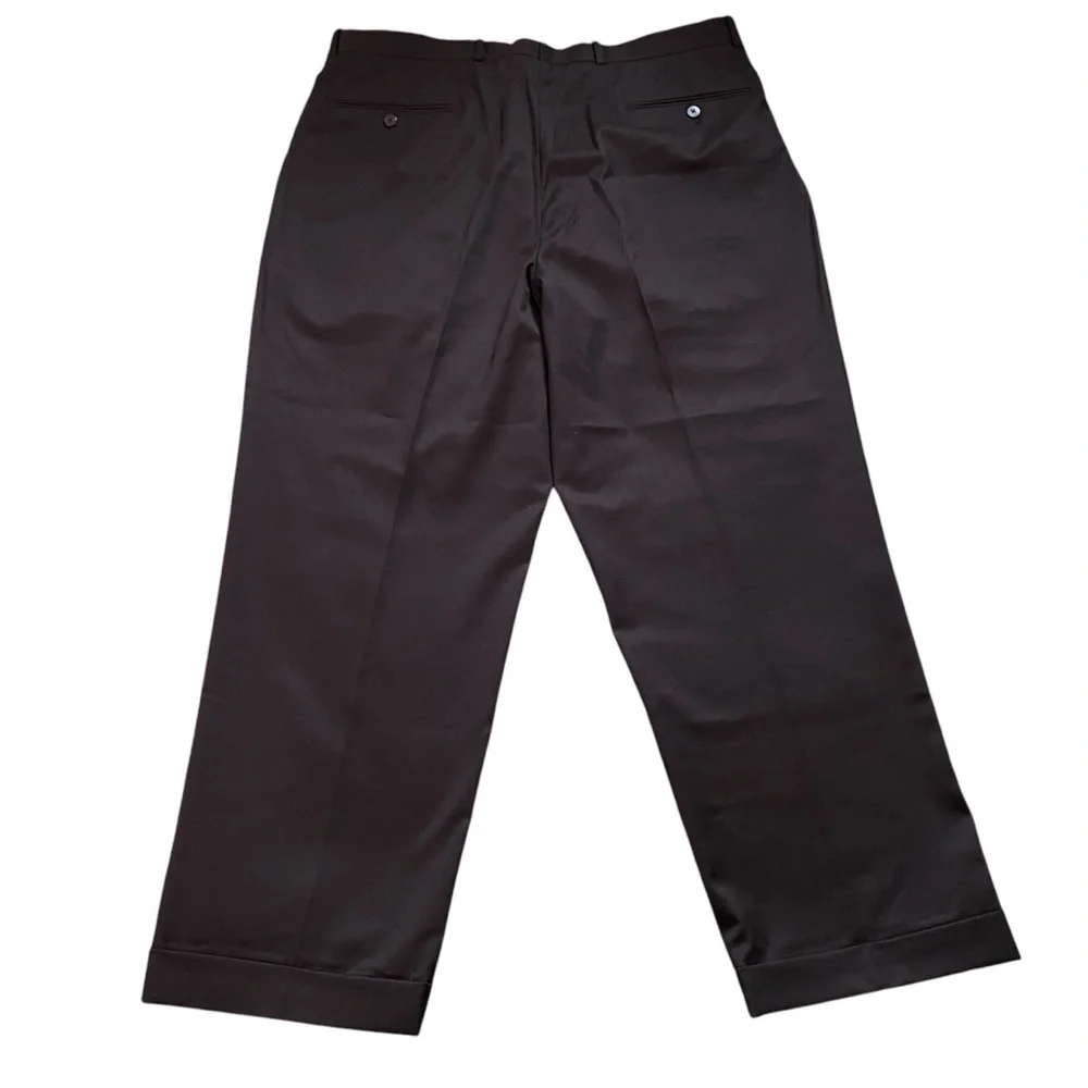 Alfani Wool Pants Trouser‎ Slacks Size 38x29L Black Dress Pants Office Career